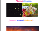 Дневник ночной бабочки 2. Жизнь до и после.