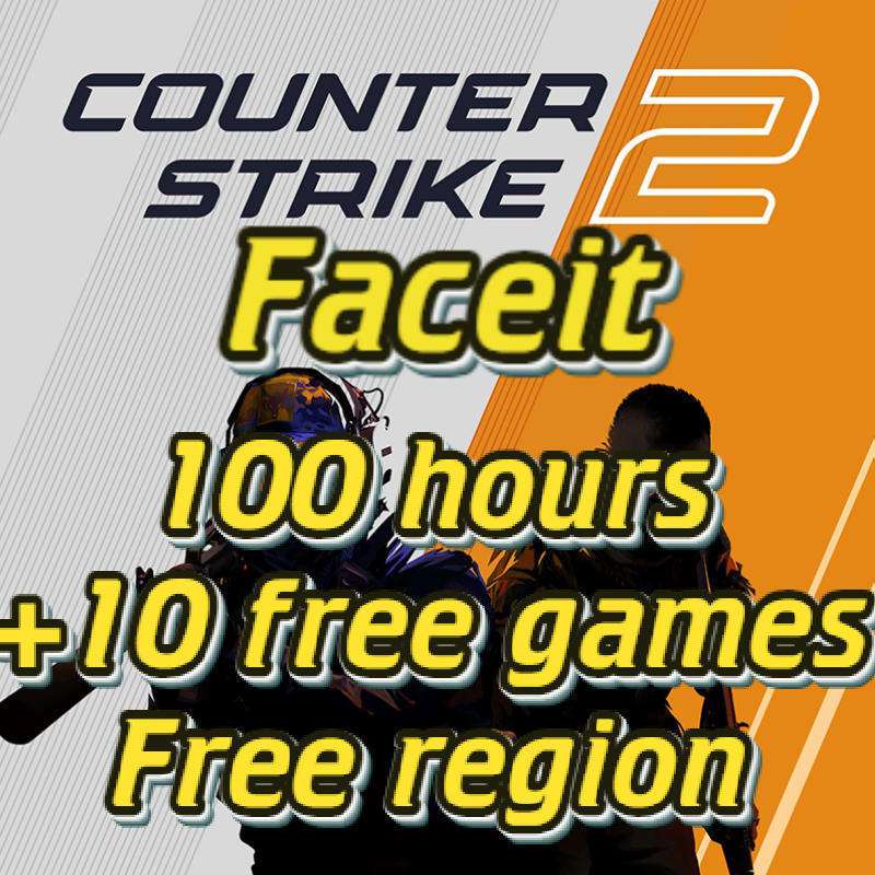  Аккаунт для Faceit 100 Часов в CS 2 +10 free games! 