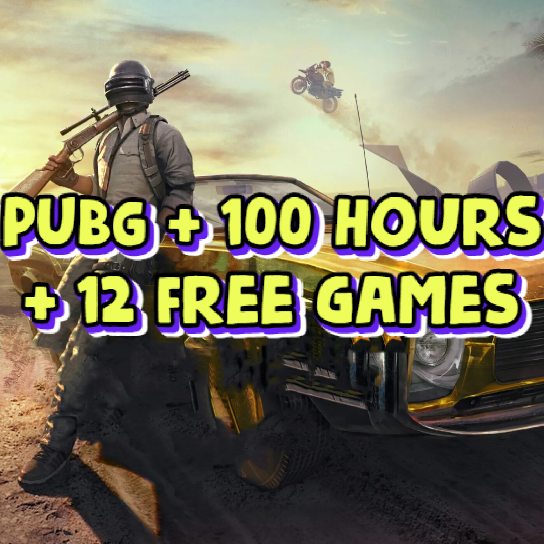  PUBG +100 часов в 10 играх Первая почта 