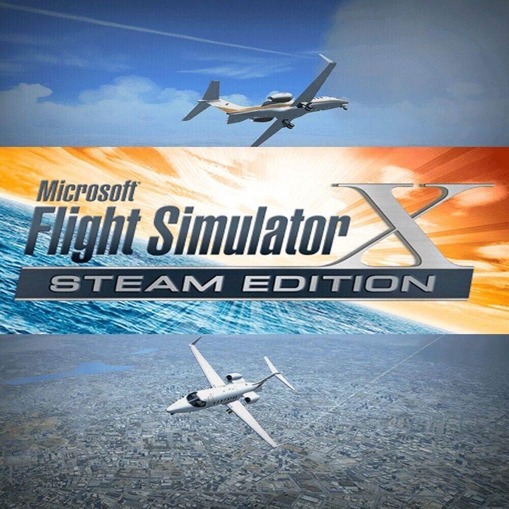 Microsoft Flight Simulator X + ОБНОВЛЕНИЯ/STEAM АККАУНТ
