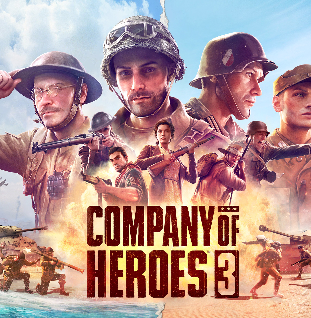 Company of Heroes 3 + ОБНОВЛЕНИЯ  / STEAM АККАУНТ
