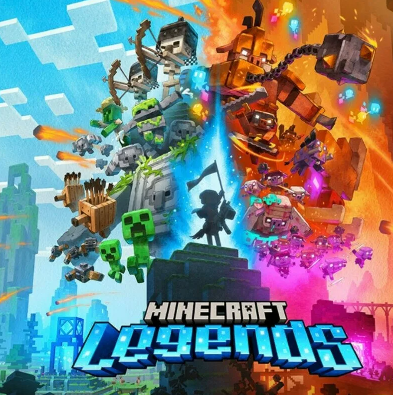  Minecraft Legends  (НА 2 ПК) (+ Game Pass 400 ИГР )