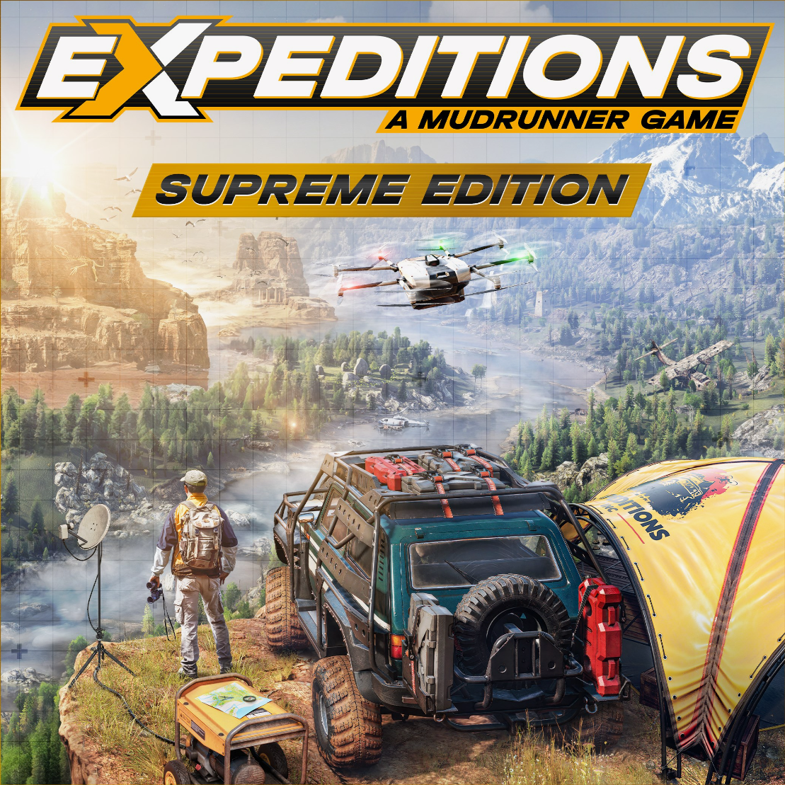 EXPEDITIONS: A MUDRUNNER GAME ОНЛАЙН + МНОГО DLC 