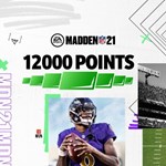 MADDEN NFL 21 — 12 000 оч. Madden PS4 | Турция | 0%