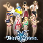 Tales of Zestiria - набор костюмов для отдыха у моря PS