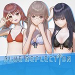 BLUE REFLECTION: Vacation Style Set D (Sanae, Ako, Yuri