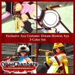 Exclusive Aya Costume: Dream Hostess Aya 3-Color Set - 