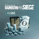 TOM CLANCY'S RAINBOW SIX SIEGE: 7560 (6000+1560) КРЕДИТ