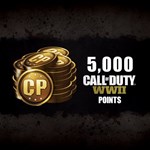 5 000 очков Call of Duty: WWII PS4 | Турция | 0% 