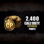 2 400 очков Call of Duty: WWII PS4 | Турция | 0% 