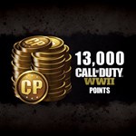13 000 очков Call of Duty: WWII PS4 | Турция | 0% 