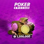 Poker Club: 1,200,000 Poker Chips PS4 | Турция | 0% 
