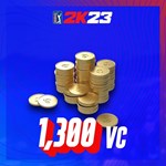 Набор 1300 VC PGA TOUR 2K23 для PS5 | Турция | 0% 