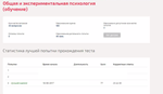 Общая и экспериментальная психология.Тест Синергия