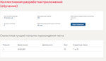 Коллективная разработка приложений.Тест Синергия 2021г