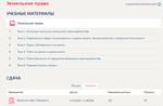 Земельное право.Тест Синергия/МТИ 2024г (4 семестр)