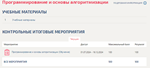 Программирование и основы алгоритмизации.Тест Синергия