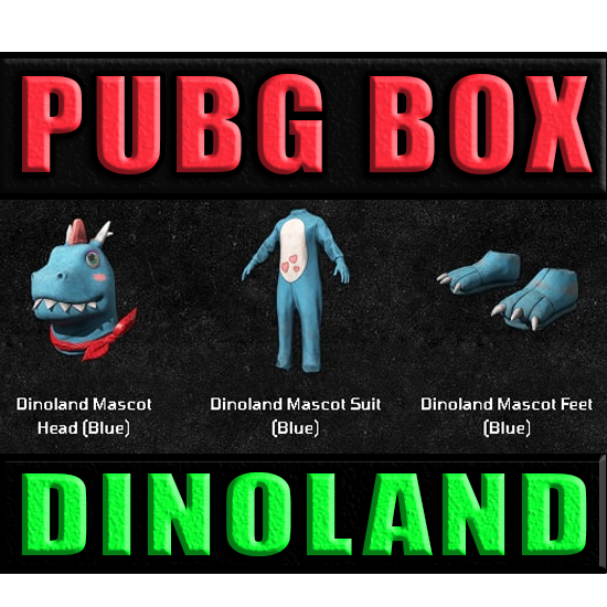 PUBG DINOLAND MASCOT ЯЩИК ✅ ВЕСЬ СЕТ (Dinoland Box) 🔥
