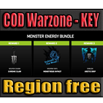MONSTER ENERGY BUNDLE CLAW+EMBLEM CoD MW3+WARZONE