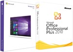 Ключи Windows 10 Pro + Microsoft Office 2010 Pro Plus