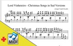 Christmas Song in Sad Versions (ноты для пиано + midi)