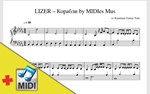LIZER – Корабли (ноты для пиано + midi)