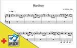Хардбасс (ноты для пиано + midi)