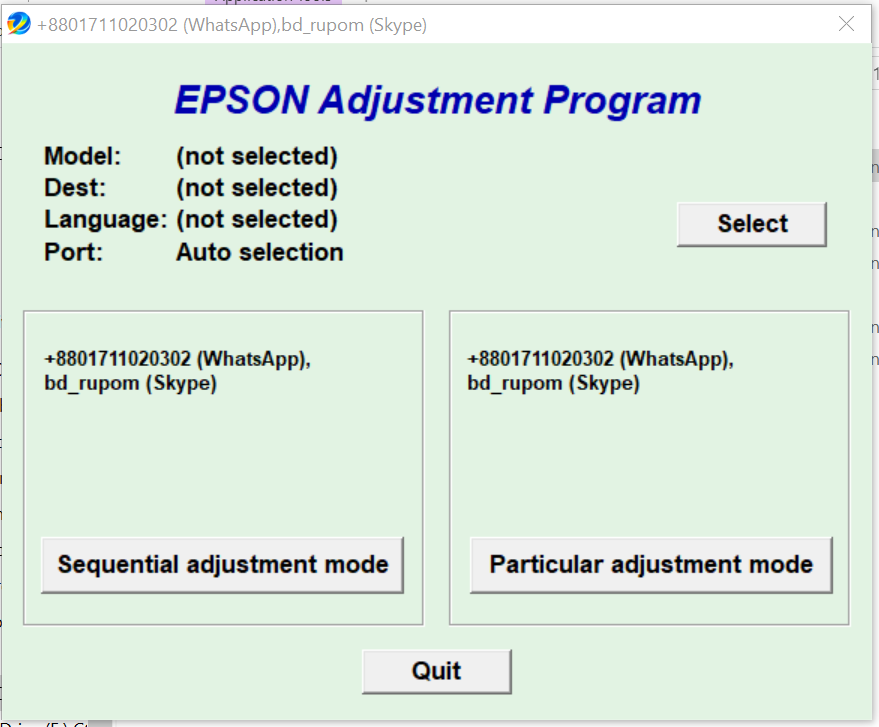 Epson L130, L132, L220, L222, L310, L312, L362, L364, L