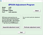 Epson L455 Adjustment Program