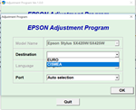 SX420W, SX425W Adjustment Program
