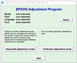 Reset Epson Et-2500, Et-2550 Reset ink pad