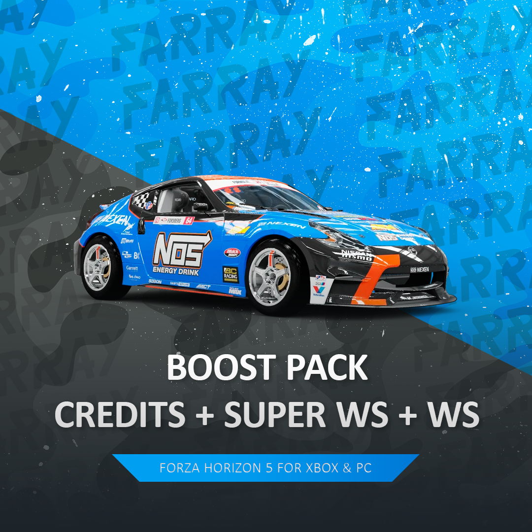 FH5 💰 MAX CR + 🎰 MAX SUPER WS & WS 🚀FORZA PC/XBOX