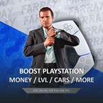  PLAYSTATION PS4/PS5  CASH ДЕНЬГИ  LVL GTA ONLINE