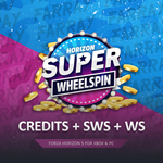 FH5  КРЕДИТЫ (CR) +  SUPER WHEELSPIN +  WHEELSPIN