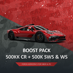FH5  500KK CR +  500K SUPER WS & WS FORZA PC/XBOX