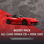 FH4  ВСЕ АВТО +  999KK CR +  999K SUPER WS 