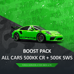 FH4  ВСЕ АВТО +  500KK CR +  500K SUPER WS 