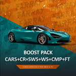 FH5  ВСЕ МАШИНЫ + MAX: CR+SWS+WS+СMP+FORZATHON 