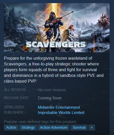 Scavengers (Full Game) (Steam Key / Region Free) + 🎁