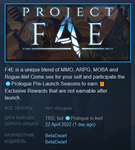 Project F4E (Playtest) (Steam Key/Region Free) + 