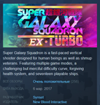 Super Galaxy Squadron EX Turbo (Steam Key/Region Free)