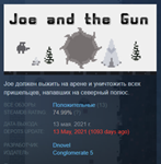 Joe and the Gun (Steam Key/Region Free/Global) +