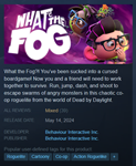 What The Fog STEAM KEY / REGION FREE / GLOBAL + RU 