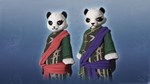 Unisex Custom Panda Costume Set - изображение № 2