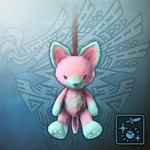 Pendant Pink Felyne Teddy - изображение № 4