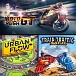 Moto Rush GT  Urban Flow  Train Traffic Manager - изображение № 4