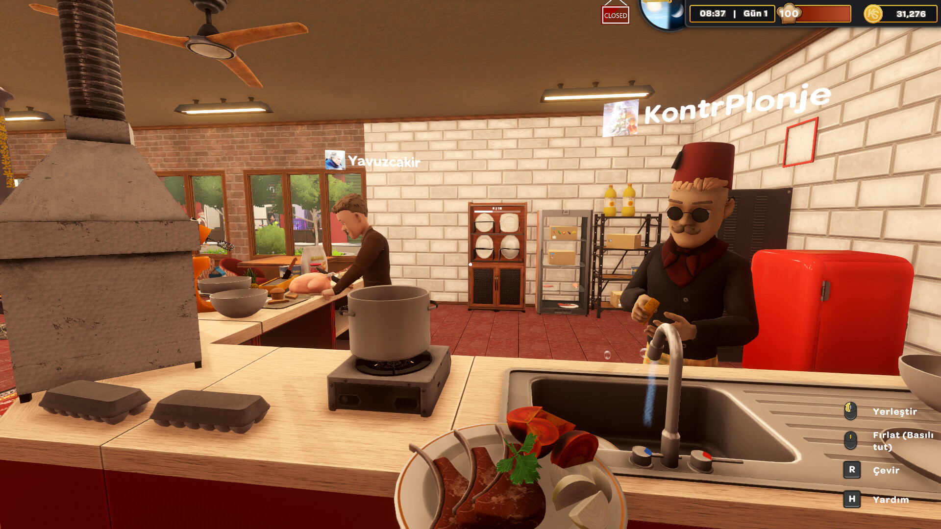 Kebab chefs игра