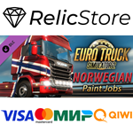 Euro Truck Simulator 2 - Norwegian Paint Jobs Pack DLC