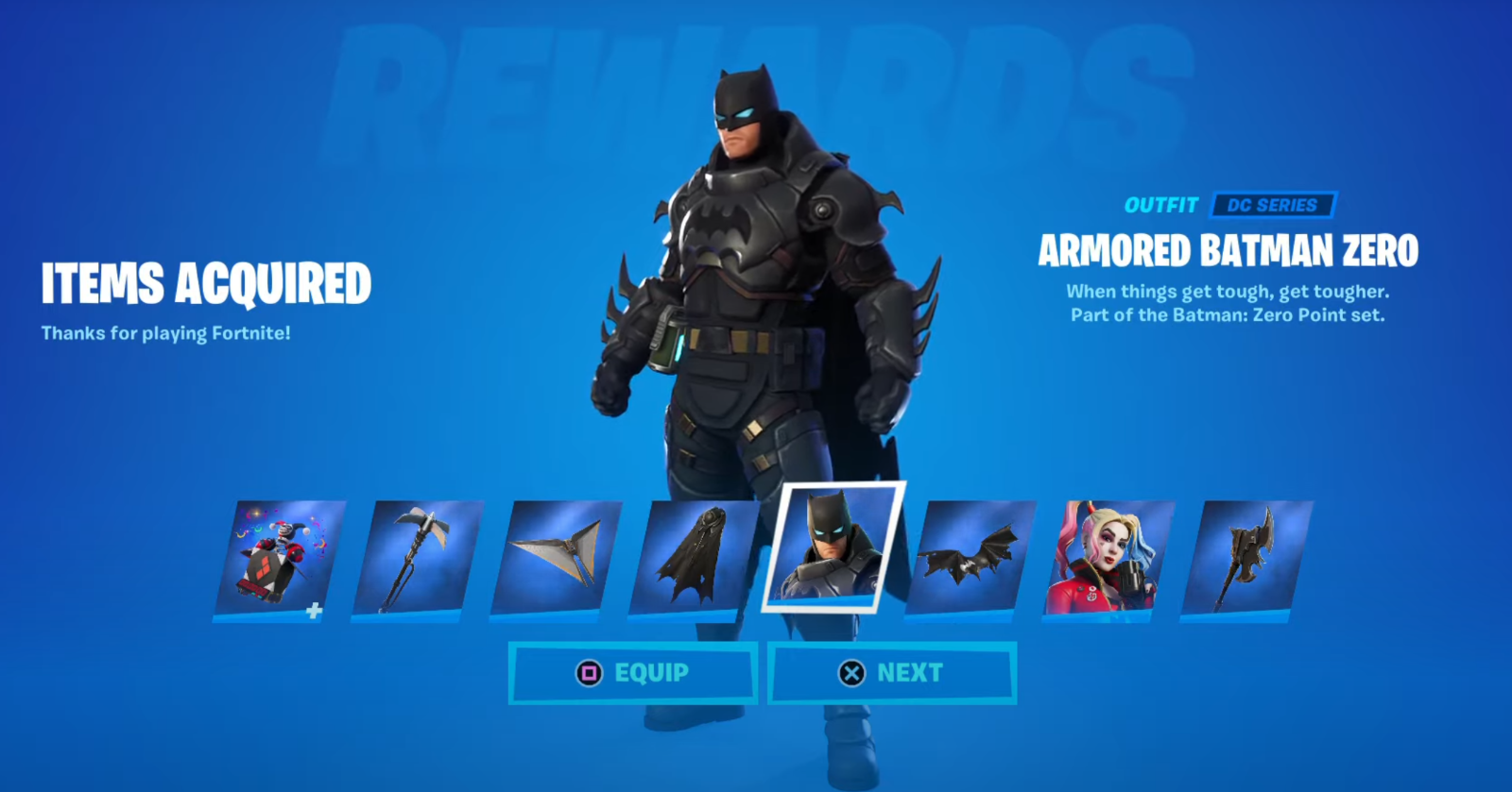 Купить Epic games Другое Fortnite Armored Batman Zero Skin Region Free по  цене 2075р.