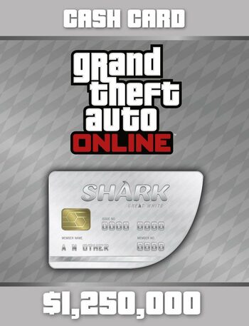 🎨 GTA Online - Great White Shark Cash Card 👾Rockstar